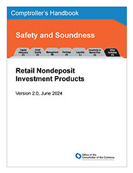Comptroller's Handbook: Retail Nondeposit Investment Products Cover Image