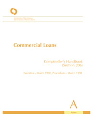 Comptroller's Handbook: Commercial Loans Cover Image