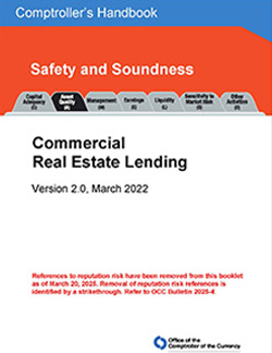 Comptroller's Handbook: Commercial Real Estate Lending Cover Image