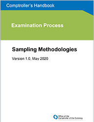 Comptroller's Handbook: Sampling Methodologies Cover Image