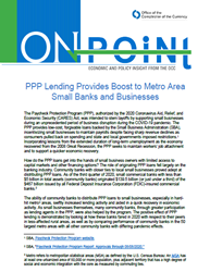 PPP Lending Provides Boost to Metro Area Small Banks and Businesses