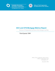 Mortgage Metrics Q3 2008 Cover Image