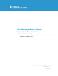 Mortgage Metrics Q4 2012 Cover Image