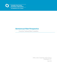 Semiannual Risk Perspective, Fall 2012 Cover Image